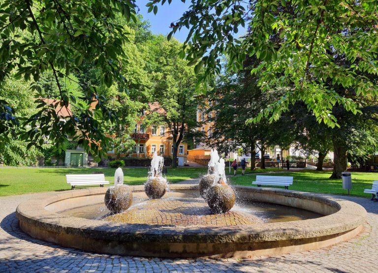 Brunnen im Kurpark Bad Schandau